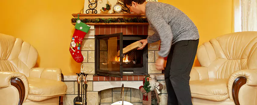 Gas to Wood-Burning Fireplace Conversion Services in Perris, California