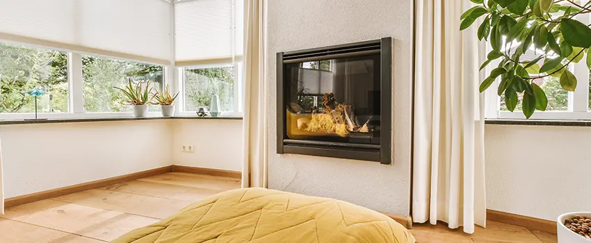 Residential Fireplace Ceramic Glass Installation in Perris, CA