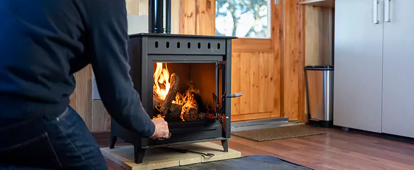 Open Hearth Wood Fireplace Installation in Perris, CA