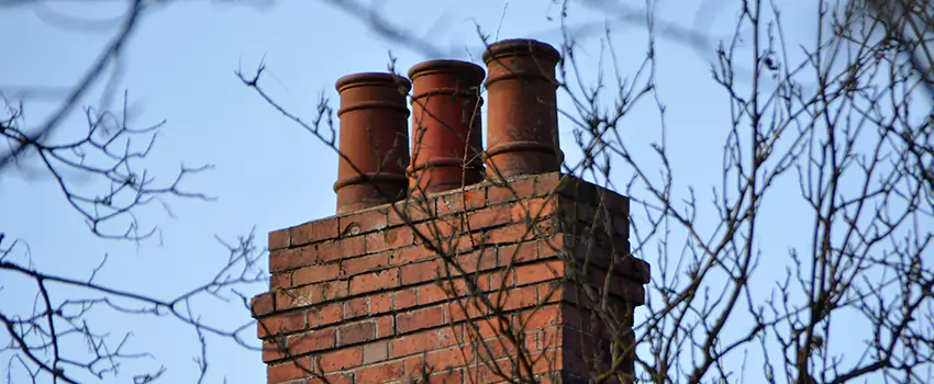 Chimney Crown Installation For Brick Chimney in Perris, California